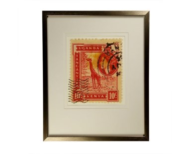 Postage Stamp Uganda Giraffe